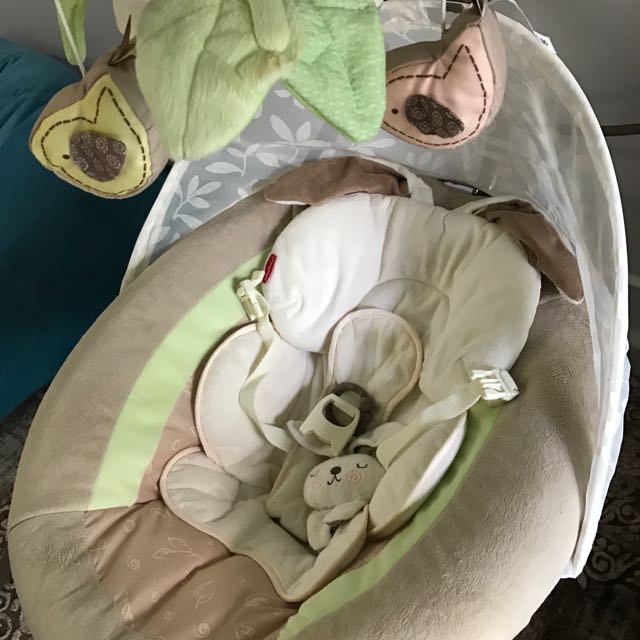 Fisher price new arrivals baby swing bunny