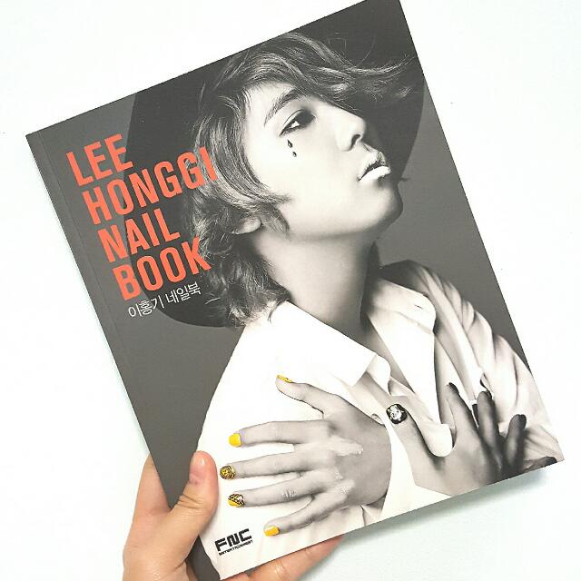 Lee Hongki Lee Honggi Nail Book Authentic Entertainment K Wave