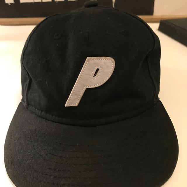 PALACE P stadium Hat . Black, Men's 