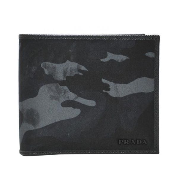 prada camo wallet
