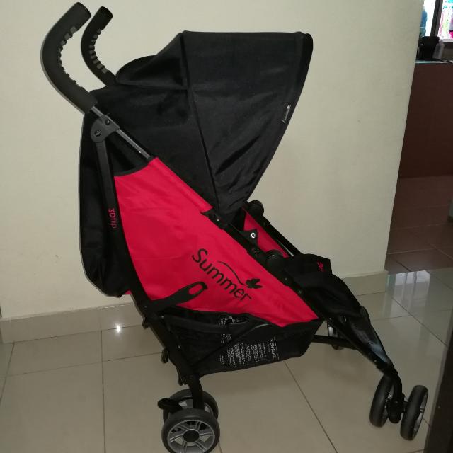 3d flip convenience stroller