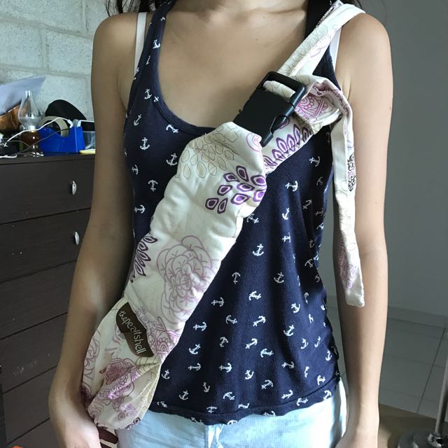 The Peanut Shell BabyToToddler Adjustable Sling, Babies & Kids