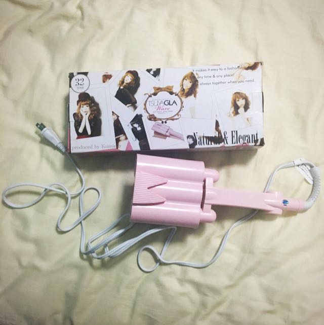 Tsuyagla 32mm Wavy Professional Hair Styling Tool Health Beauty