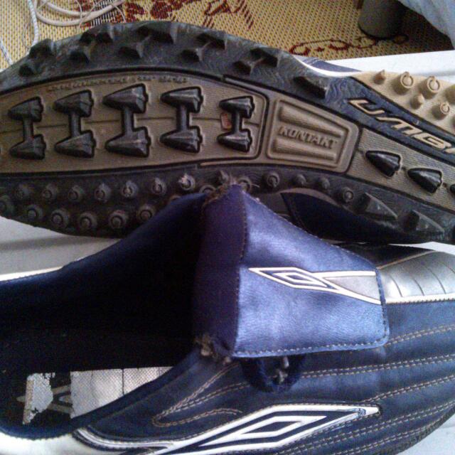 Used UMBRO Kontakt Futsal Shoes blue Balance Men s Fashion