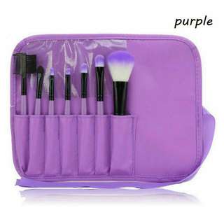 INSTOCK 7PCS Makeup Brush Set Come With Leather Bag