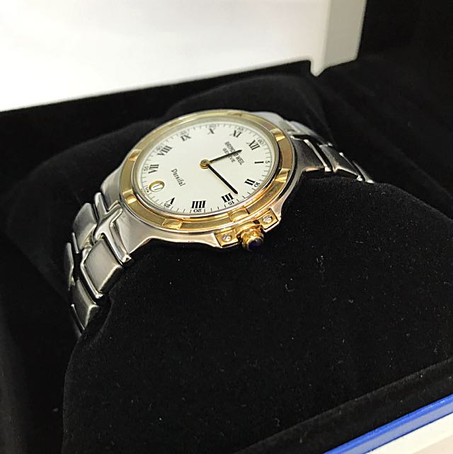 18K Gold Steel Raymond Weil Parsifal Quartz Watch
