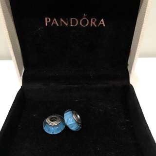Pandora 藍色琉璃 6。