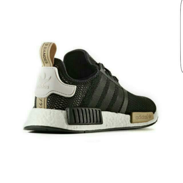 adidas nmd black gold