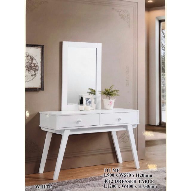 Dressing Table With Chair Made In Malaysia Ready Stock 10 Years Photo