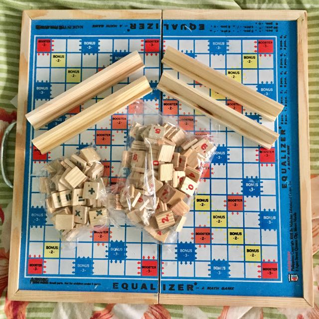 Equalizer Math Board Game, Hobbies & Toys, Toys & Games on Carousell