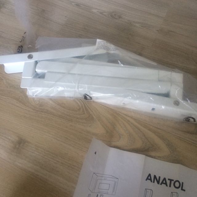 Ikea ANATOL Microwave Bracket Hanger / Supporter, Furniture & Home