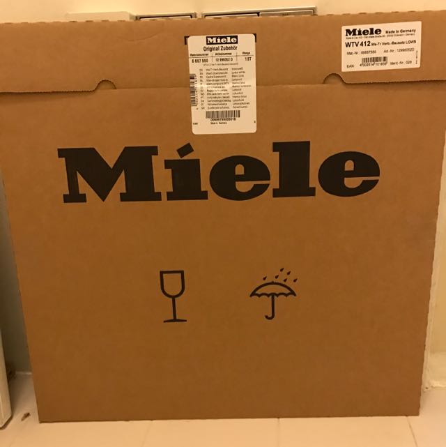 Miele Stacking Kit For Stacking Dryer On Top Of Washing Machine, TV