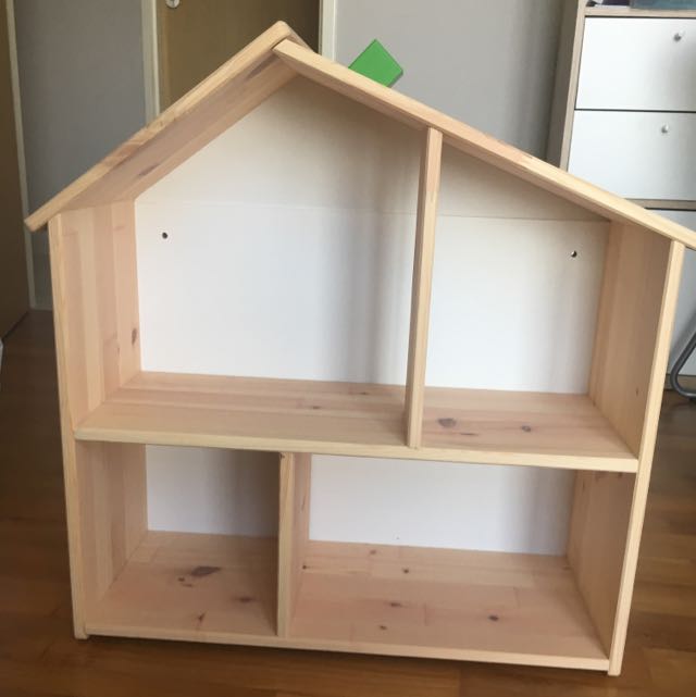 New House Shaped Bookshelf Children S Storage Furniture Others