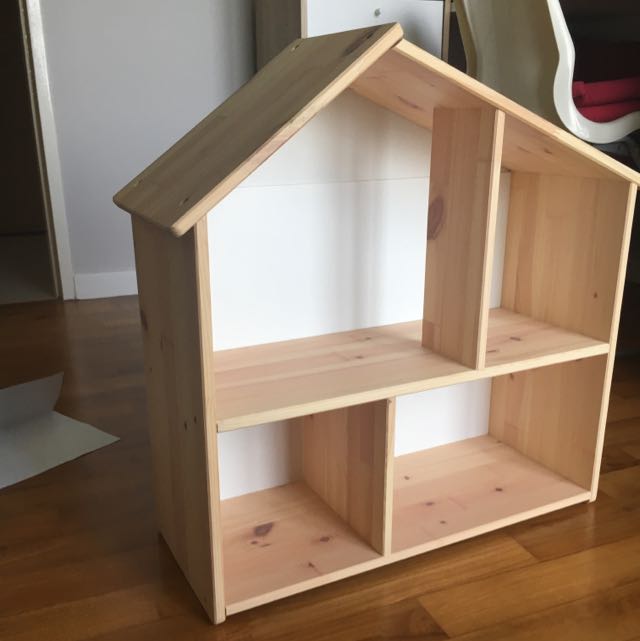 New House Shaped Bookshelf Children S Storage Furniture Others
