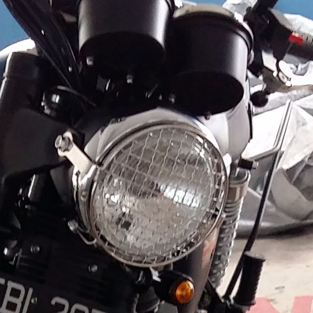 Triumph Scrambler headlight gaurd, Car Accessories, Accessories on