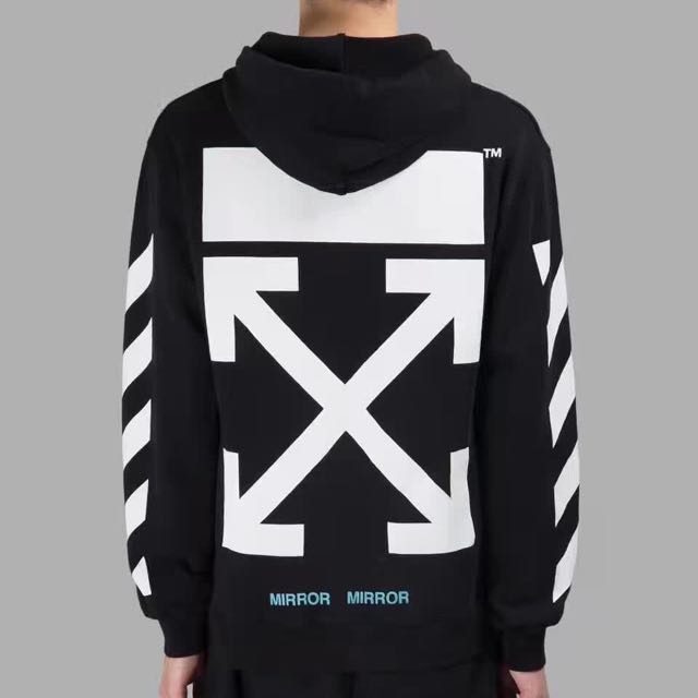 Ua off outlet white hoodie