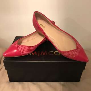 Mimco ballet flats size 38