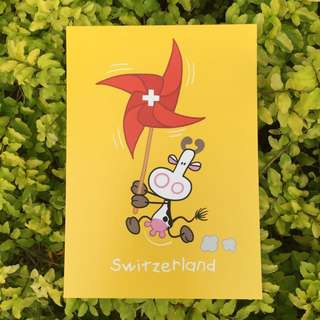Postcard From Switzerland (design 4)