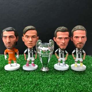 [NEW] Juventus 2016/2017 Soccer Figurines Collection