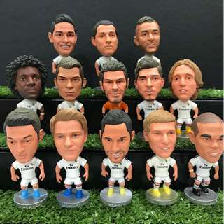 [Clearance] Real Madrid Soccer Figurines Collection
