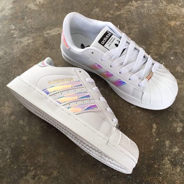 adidas superstar womens rainbow