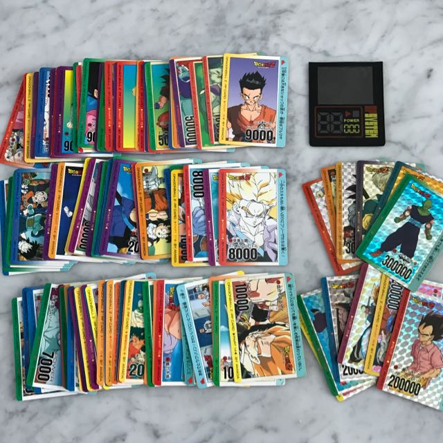Dragon Ball Z Super Power System Cards Toys Games Board Games Cards On Carousell