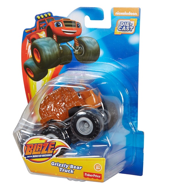 Fisher-Price Nickelodeon Blaze and The Monster Machines Grizzly Bear ...