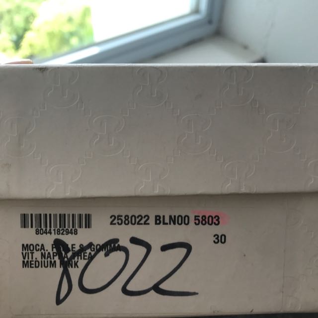 Gucci kids shoe sizes sale