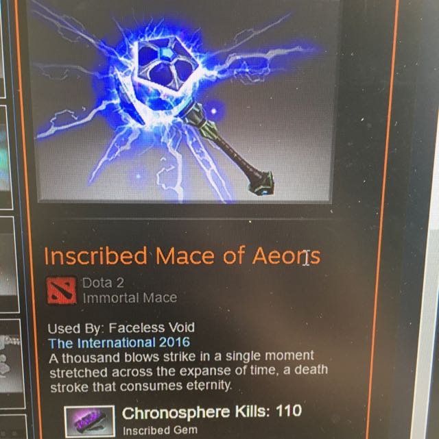 Inscribed Mace Of Aeons, Video Gaming, Video Games, Xbox on Carousell