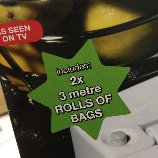 JML Vacuum Heat Sealer, TV & Home Appliances, Vacuum Cleaner