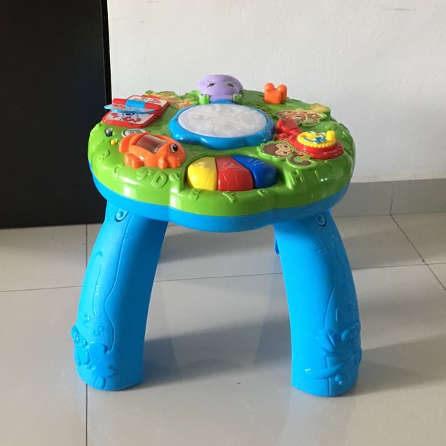 leapfrog activity table animal adventure
