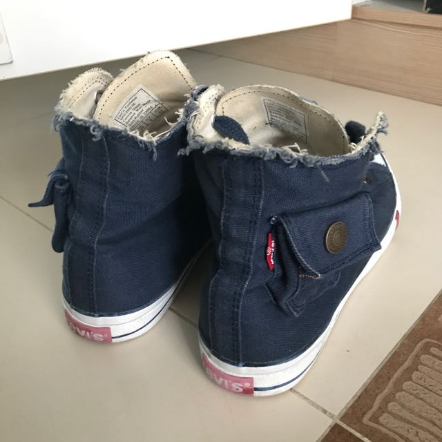 levis high cut shoes