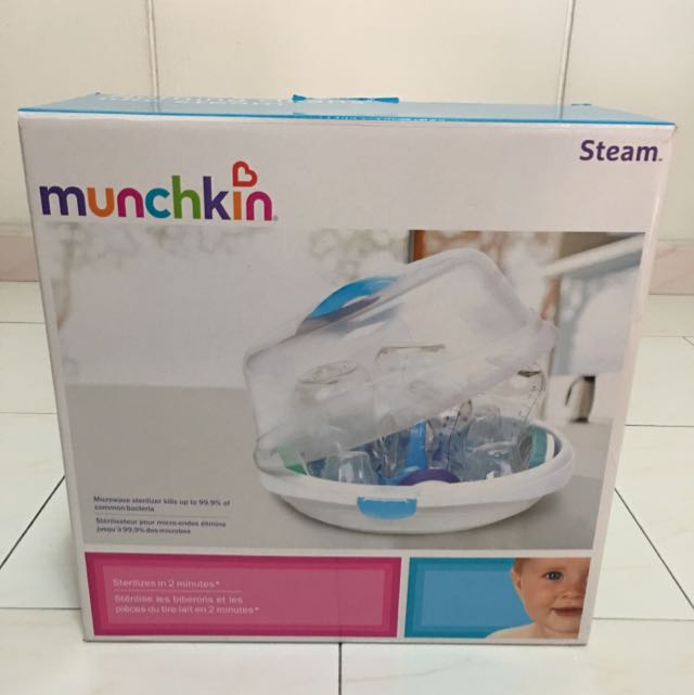 munchkin steam guard microwave sterilizer