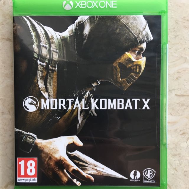 Mortal Kombat X Xbox One Toys Games Video Gaming Video Games On Carousell