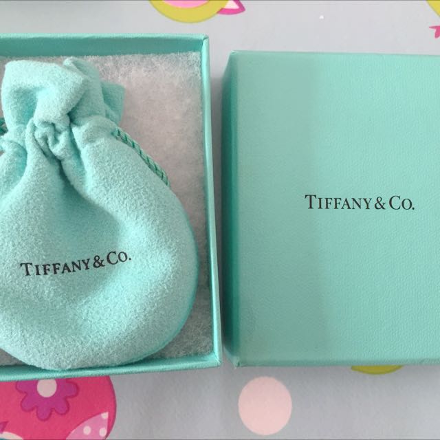 Original Tiffany Co Box With Dust Bag Luxury Accessories on