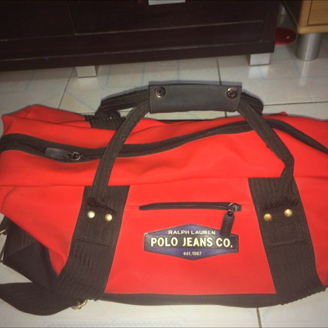 Ralph Lauren Gym Bag, Men's Fashion, Bags, Belt bags, Clutches and