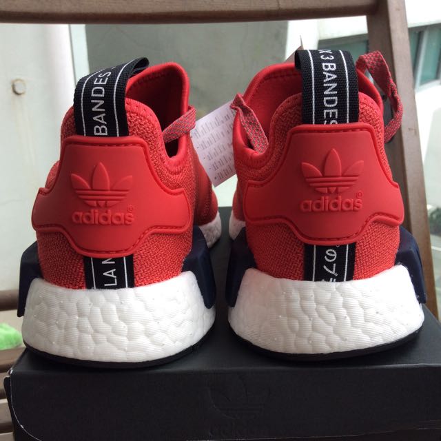 Nmd solar shop red womens