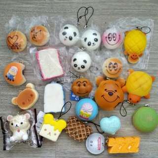 Squishies ! Rilakkuma, Buns, Turtles Keychains Squishies ! Rilakkuma, Buns, Turtles Keychains