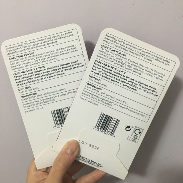 Suede Heel Grips