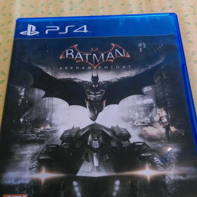 蝙蝠俠阿卡漢騎士 英文版 Ps4 電玩 電玩遊戲在旋轉拍賣