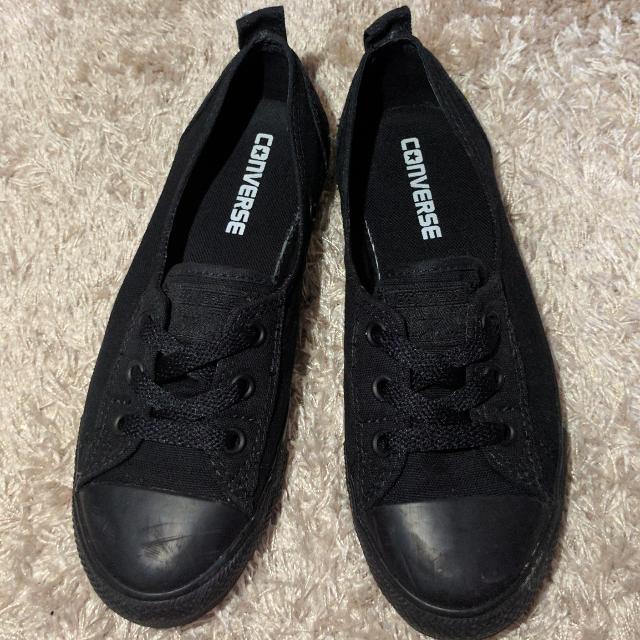 chuck taylor all star dainty ballet low top black mono