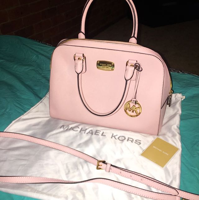 blush pink michael kors