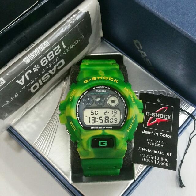 美品★G-SHOCK DW-6900MC-3JF CASIO★ CASIO G-SHOCK DW-6900MC-3JF