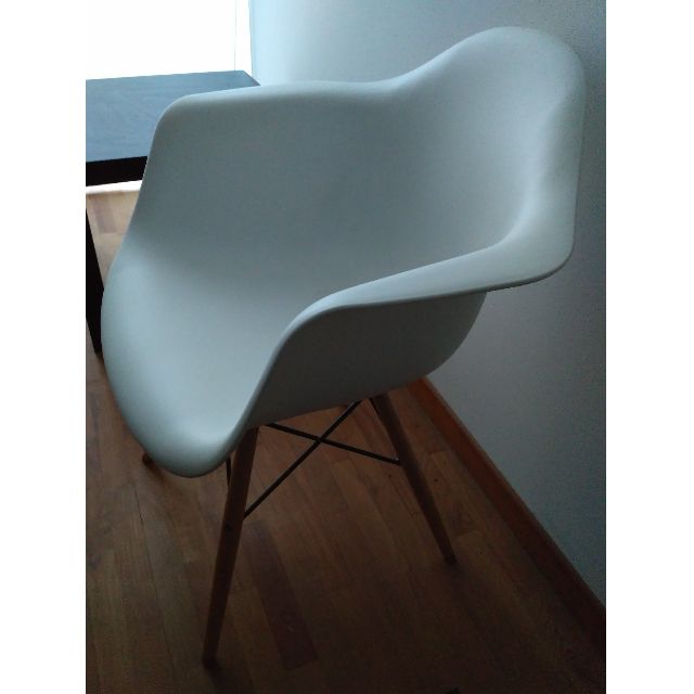 Ikea Nordic Chair White Mint Condition