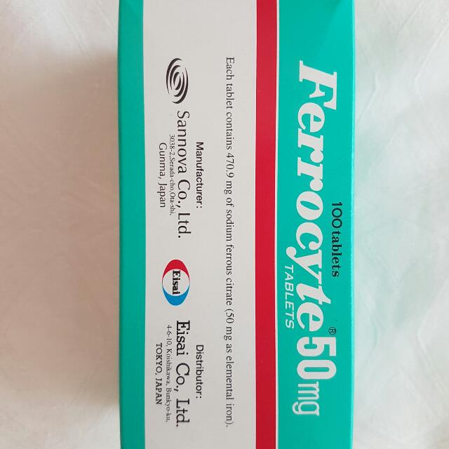 Iron Tablets, Health & Beauty, Hand & Foot Care on Carousell