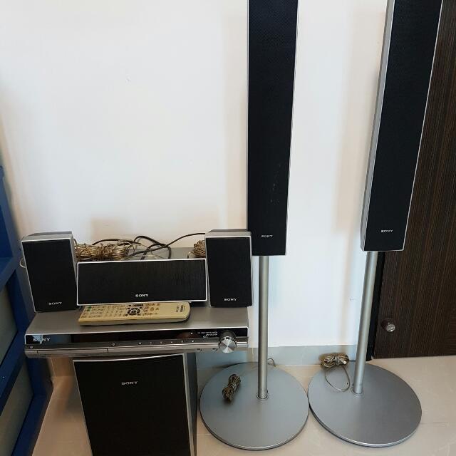 Sony 5.1 Dvd Player With Speaker Set, Audio, Soundbars, Speakers