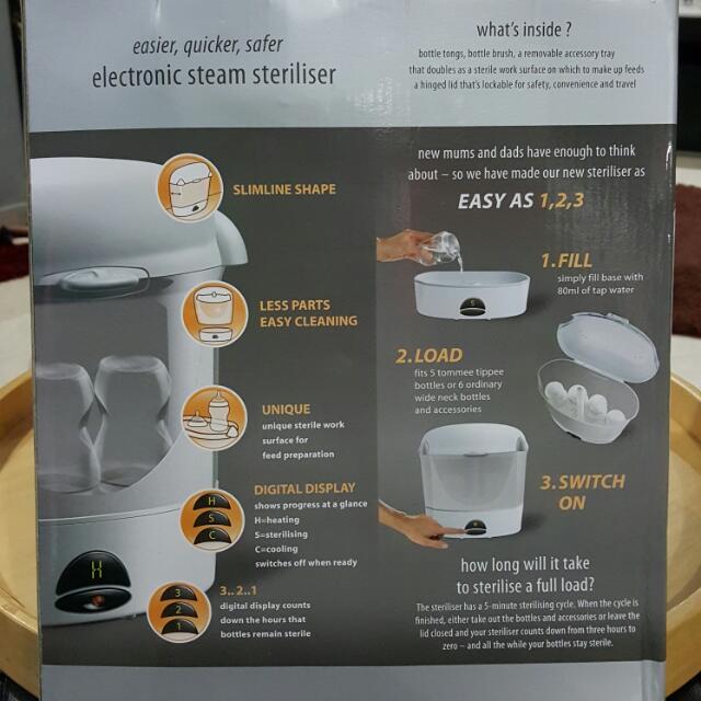 cleaning tommee tippee bottle warmer