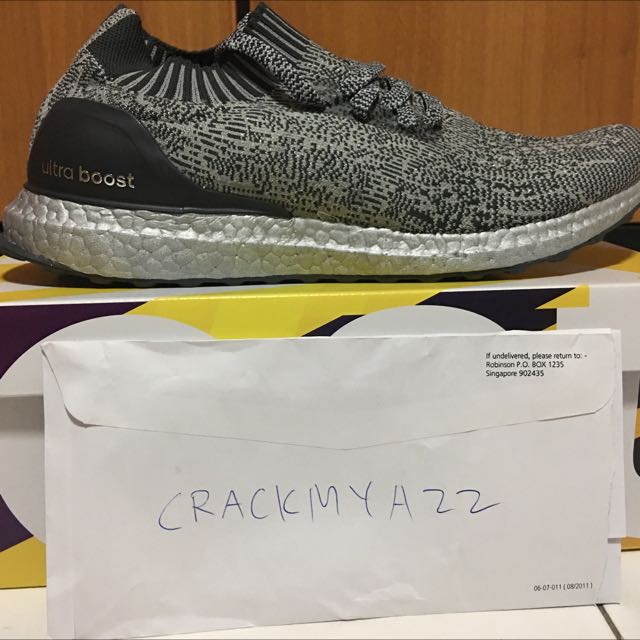 ultra boost uncaged silver pack