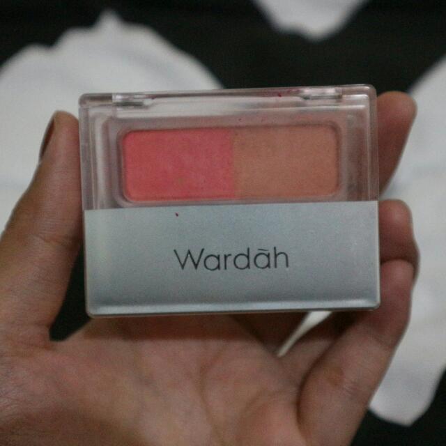 eyeshadow blush on wardah