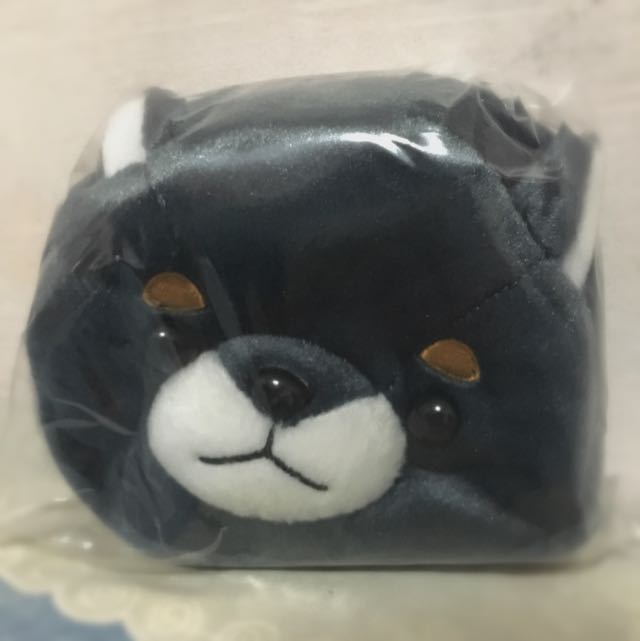 豆しば三兄弟 Mame Shiba 3 Brothers Face Pouch Black Hobbies Toys Toys Games On Carousell
